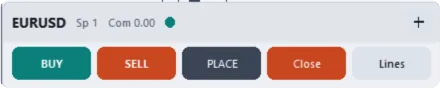 The minimized toolbar