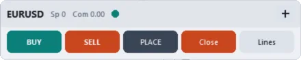The minimized toolbar