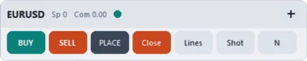 The minimized toolbar (Slate theme)